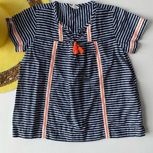 Crewcuts Girls sz 10 striped tunic